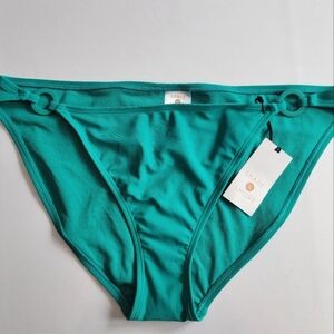 New Shade & Shore Teal Bikini Bottom